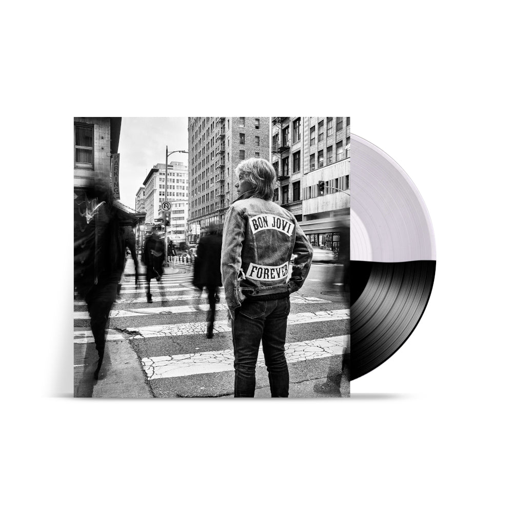 Bon Jovi Forever Limited Black & Clear Split Vinyl LP 458547