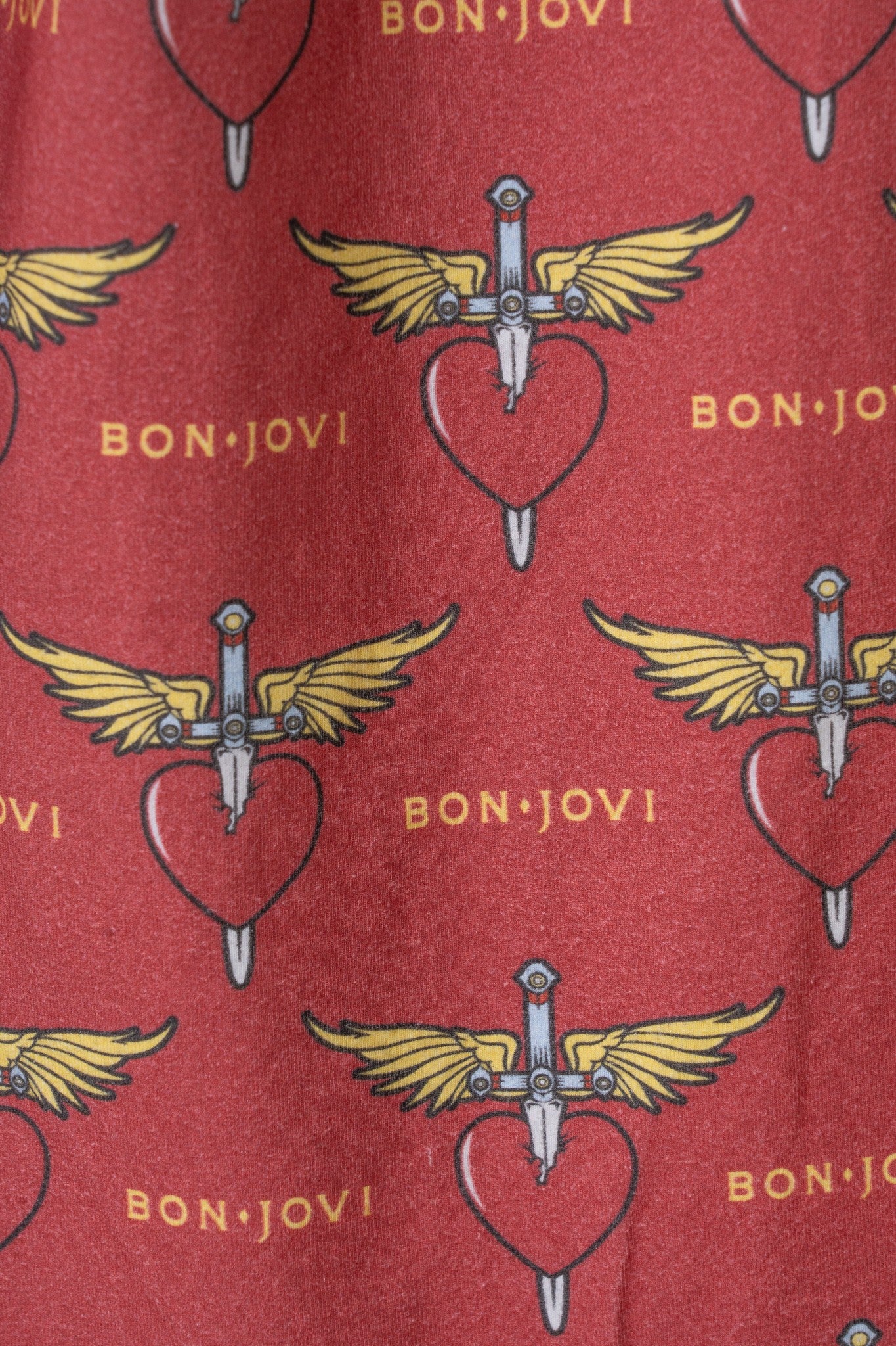 Bon Jovi Heart & Dagger Adult Onesie Pyjama 433065