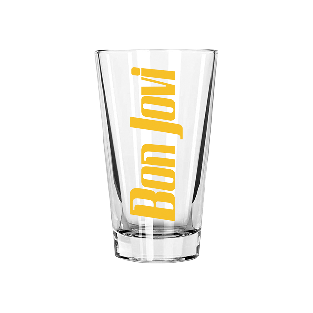 Bon Jovi Slippery When Wet Pint Glass Gläser 456731