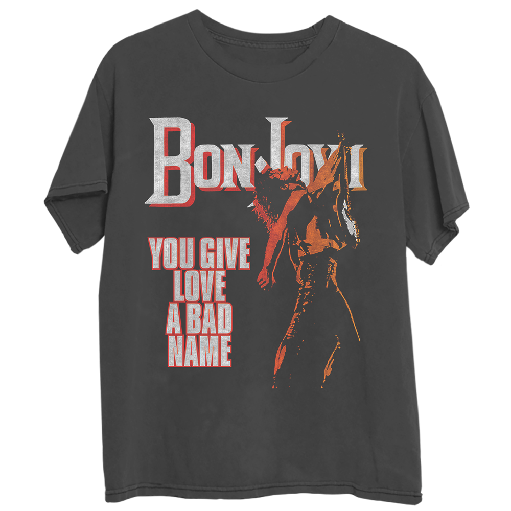 Bon Jovi You Give Love A Bad Name ’86 T-Shirt T-Shirt 454777