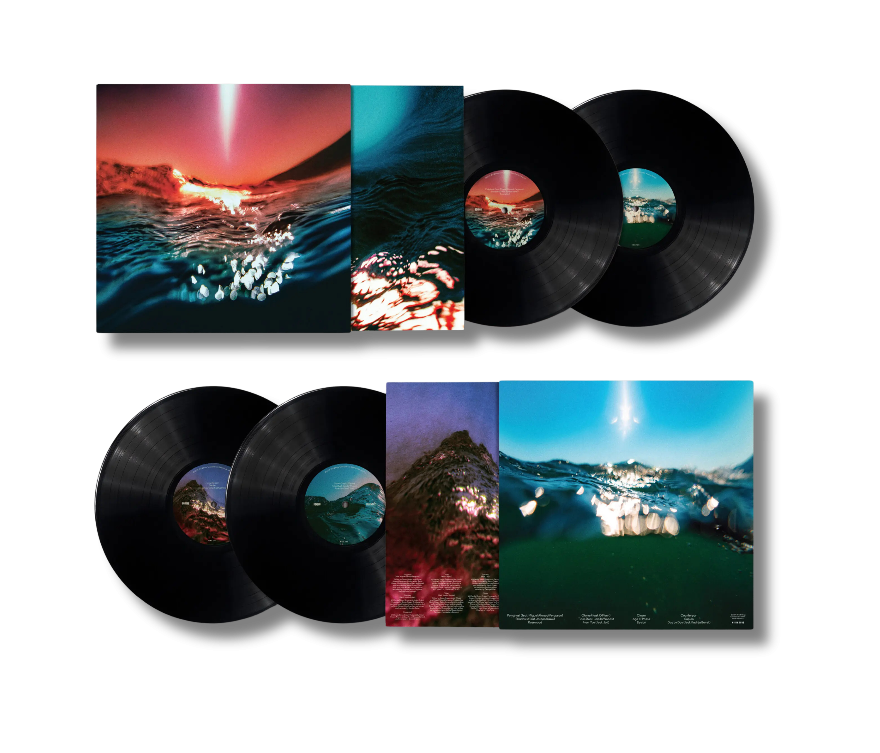 Bonobo Fragments Black Vinyl 2LP + MP3 443303