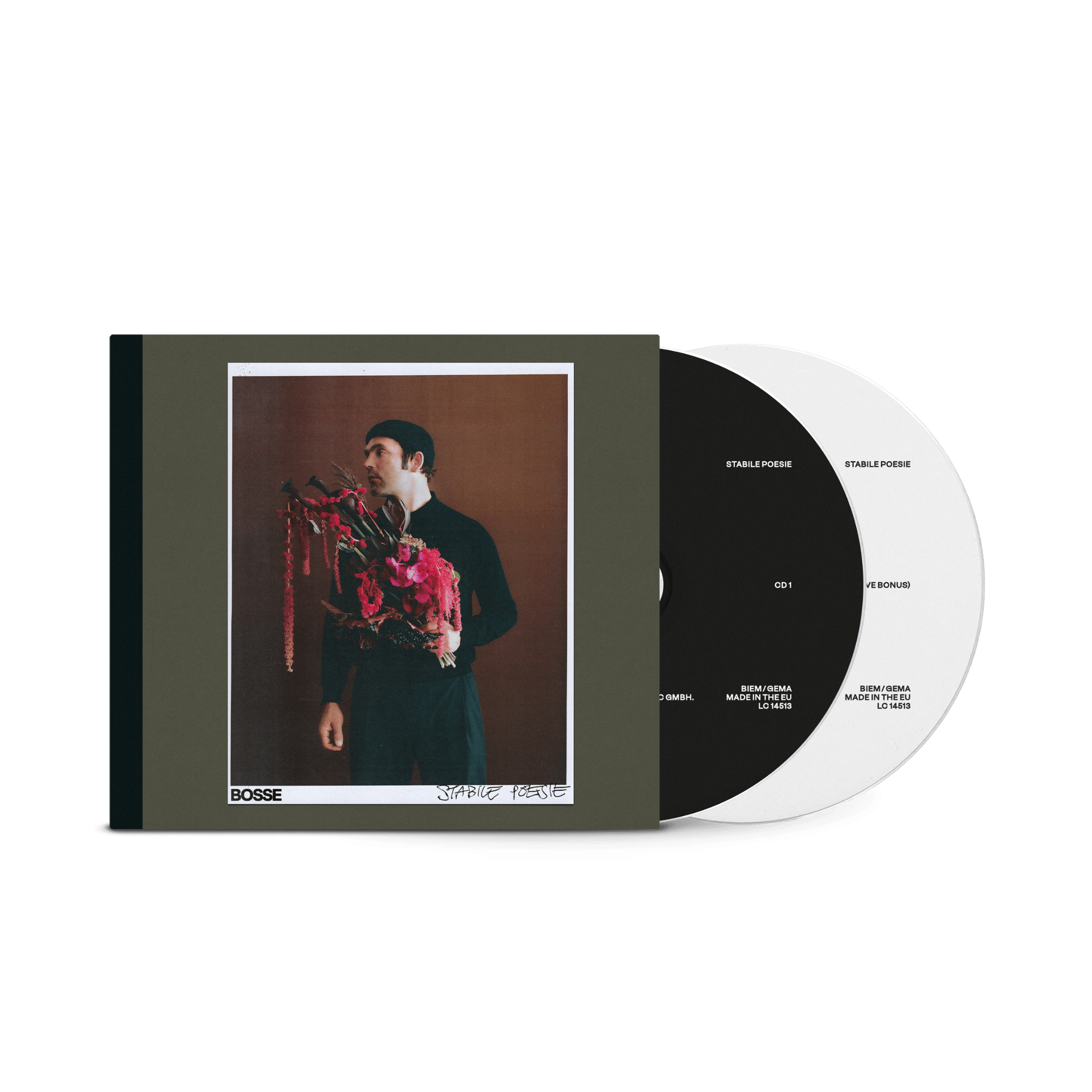 Bosse Stabile Poesie - Ltd. 2CD im Hardcoverbuch, 12 Songs + 10 Live Songs 436241