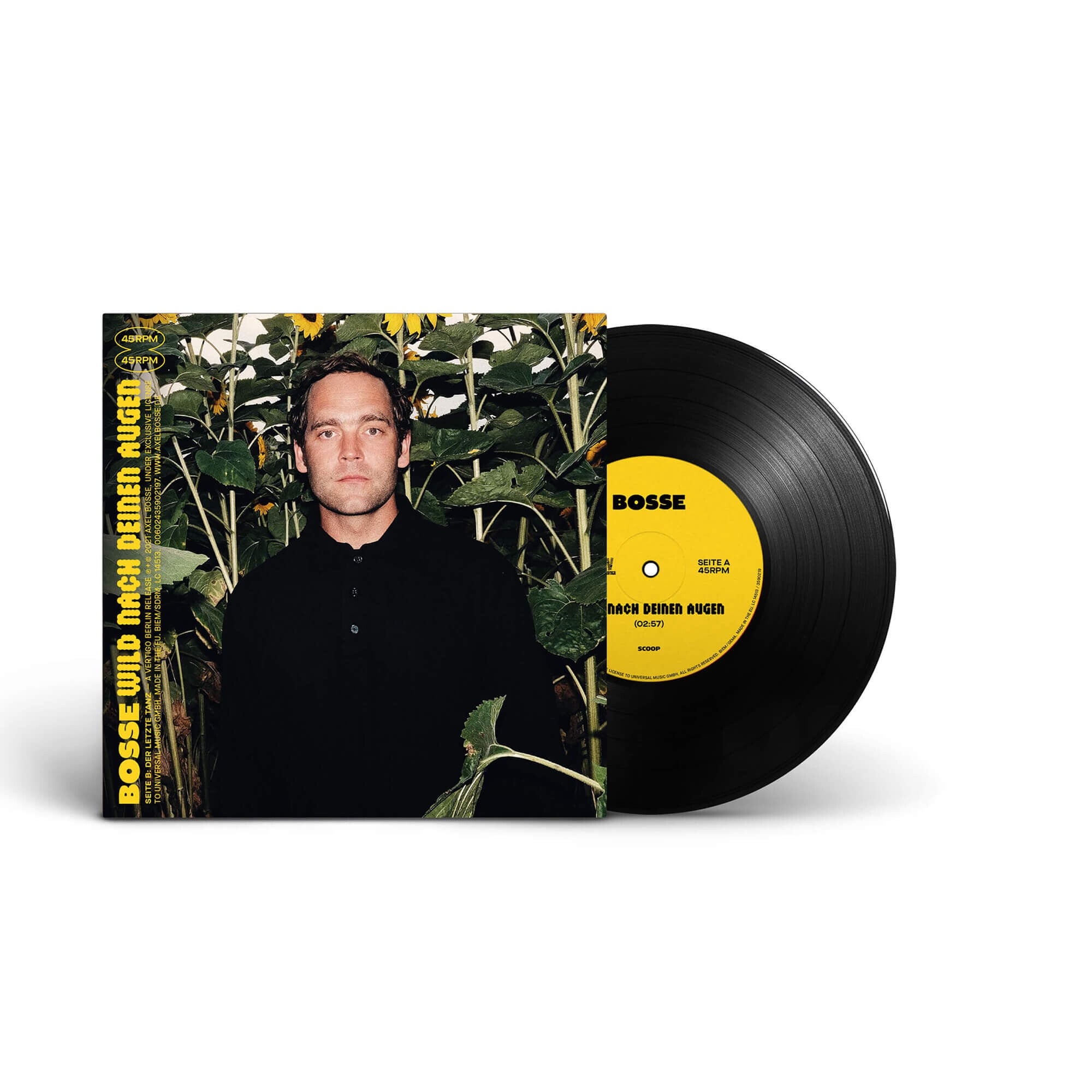 Bosse Wild Nach Deinen Augen/Der Letzte Tanz 7" Single 92171