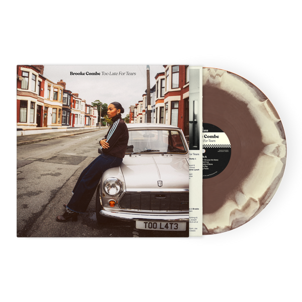 Brooke Combe - Too Late For Tears (Limited Edition Brown & Cream Swirl (D2C Exclusive))