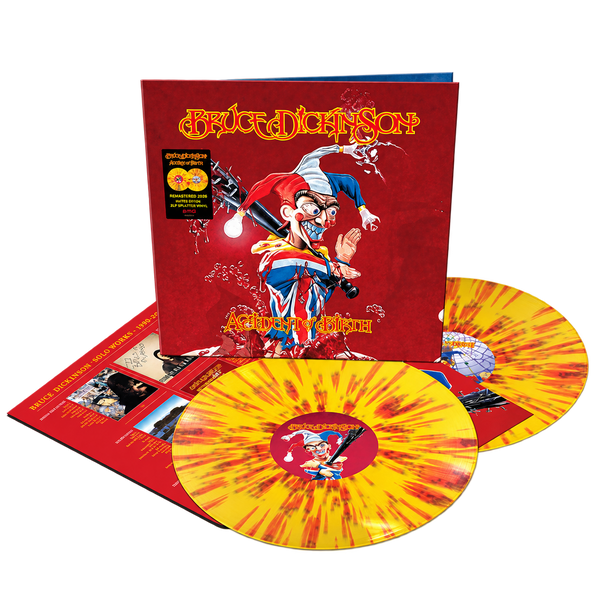 Bruce Dickinson - Accident of Birth (2026 Remix) (Yellow & Red Splatter 2LP)