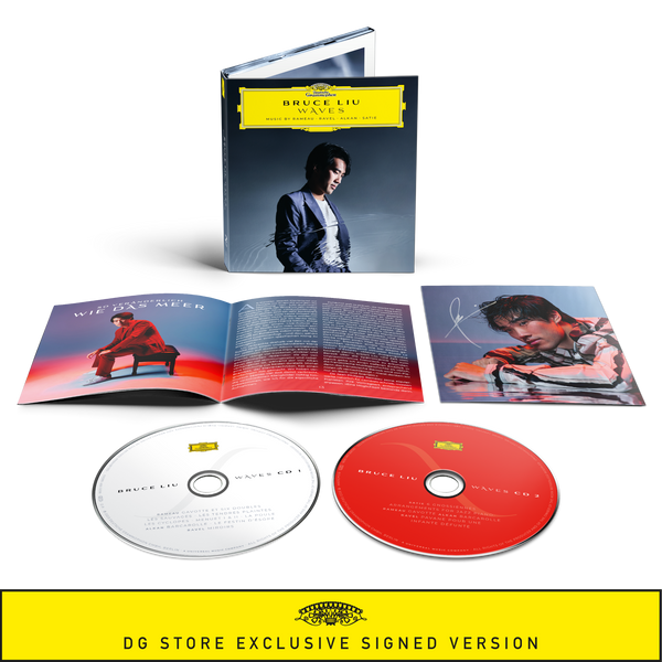 Bruce Liu - Waves: Music by Rameau, Ravel, Alkan, Satie (2CD + signierte Art Card)