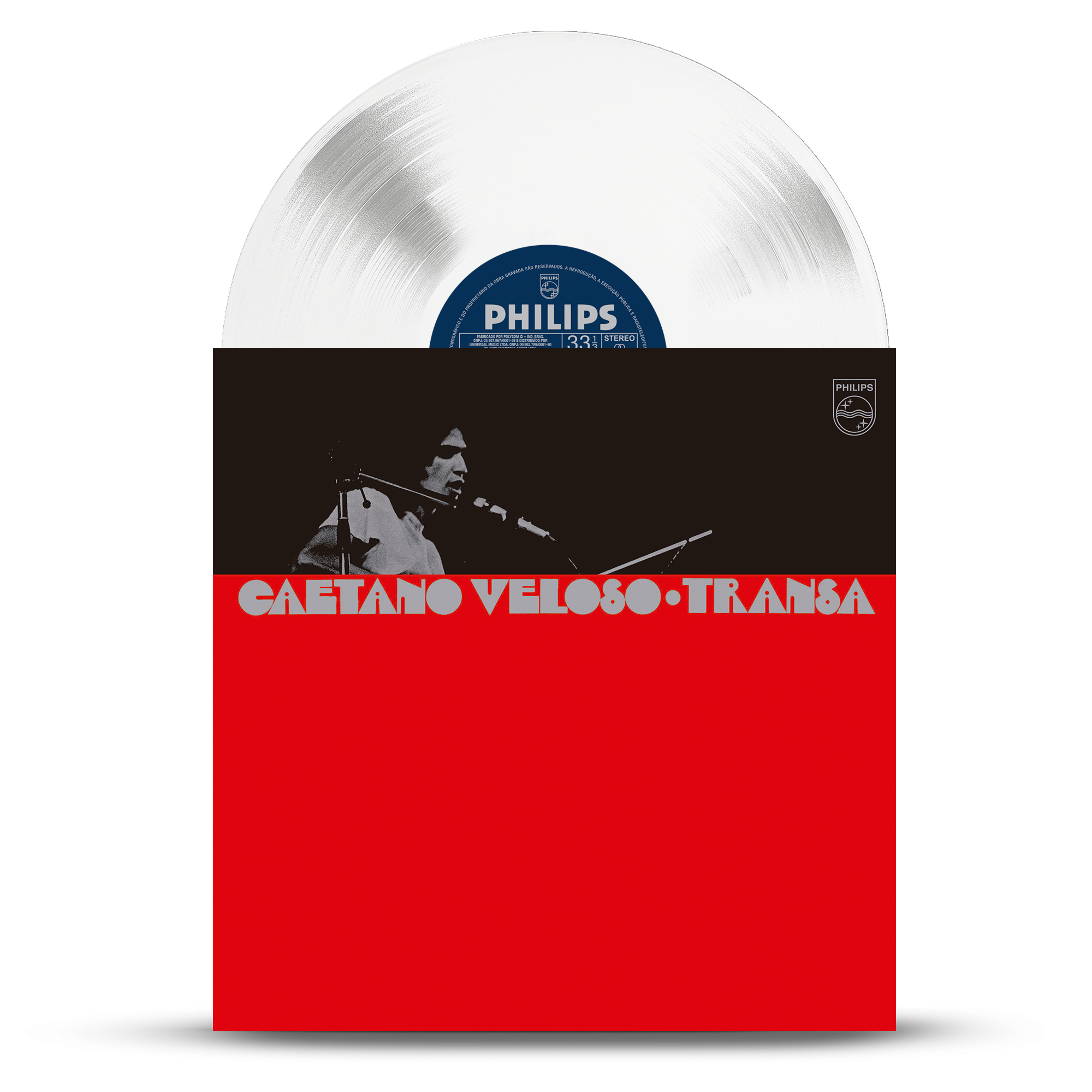 Caetano Veloso TRANSA 1LP Color grey 443535