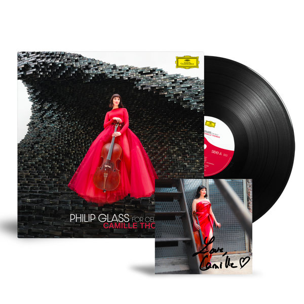 Camille Thomas - Philip Glass: For Cello (1LP + signed Artcard)