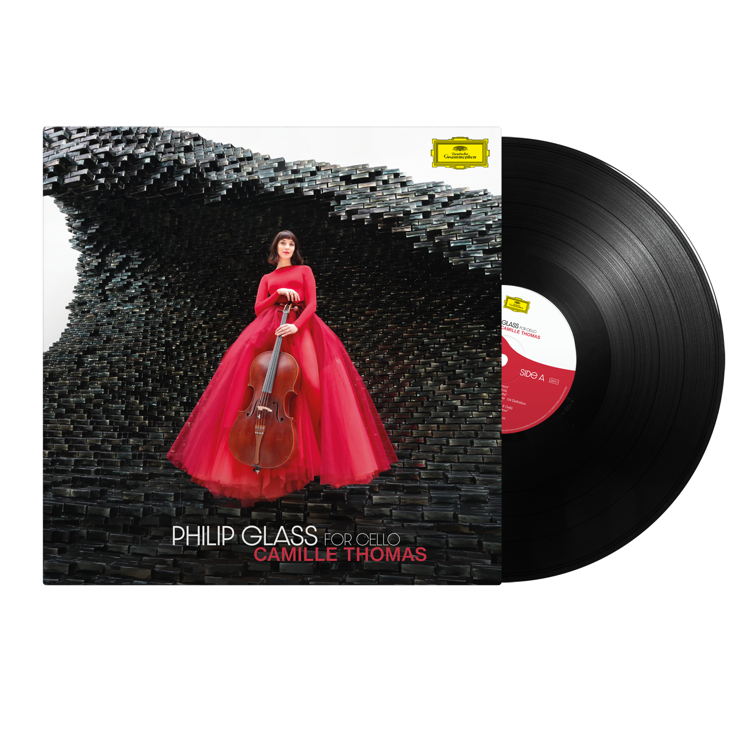 Camille Thomas Philip Glass: For Cello 1LP + signierte Artcard 451924