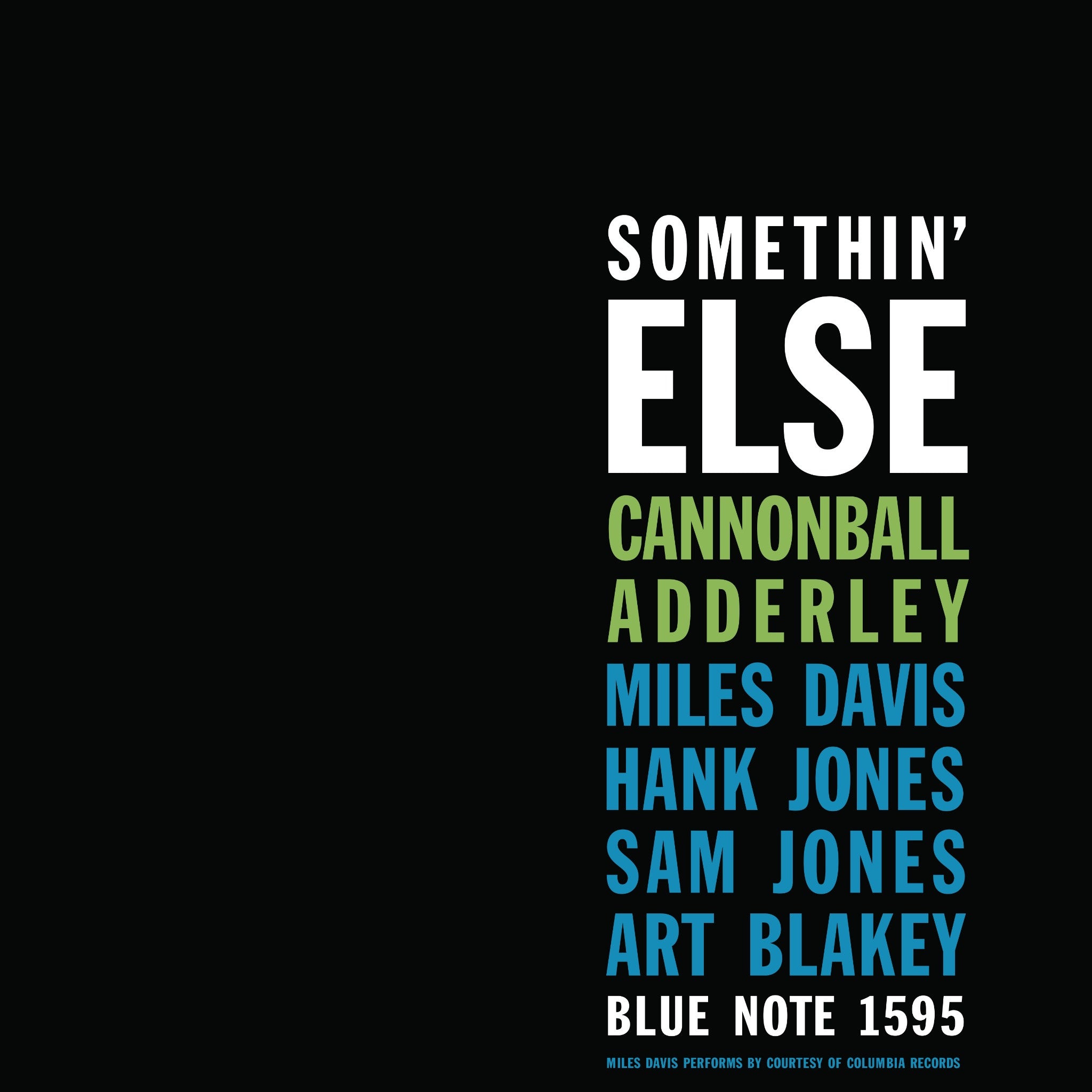 Cannonball Adderley Somethin' Else Blue Note Essentials 455479