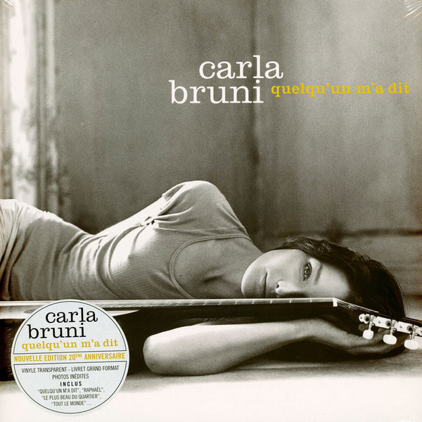Carla Bruni - Quelqu'un m'a dit (Limited 20th Anniversary Transparent LP)