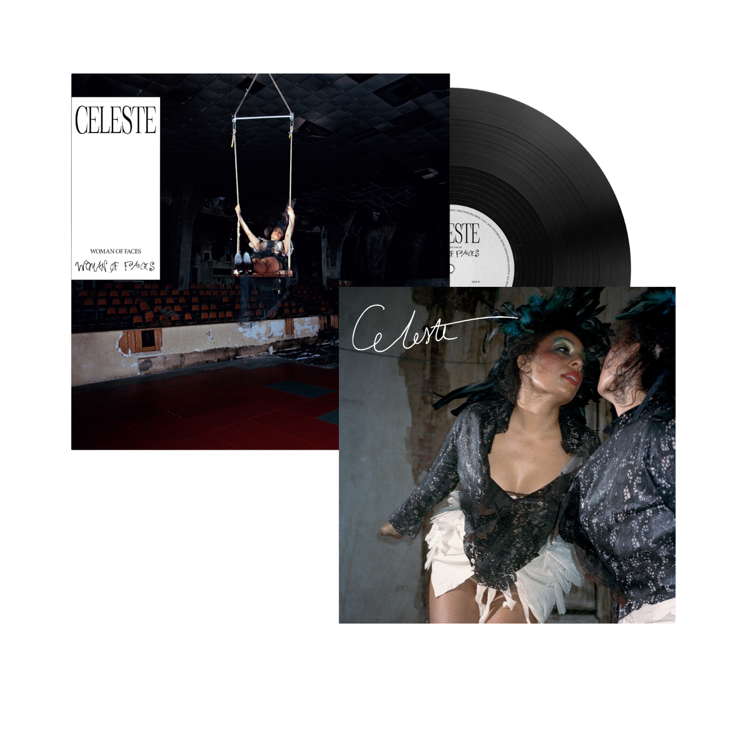 Celeste Woman Of Faces Store Exclusive Alt Art Vinyl + Signed Artcard 423128