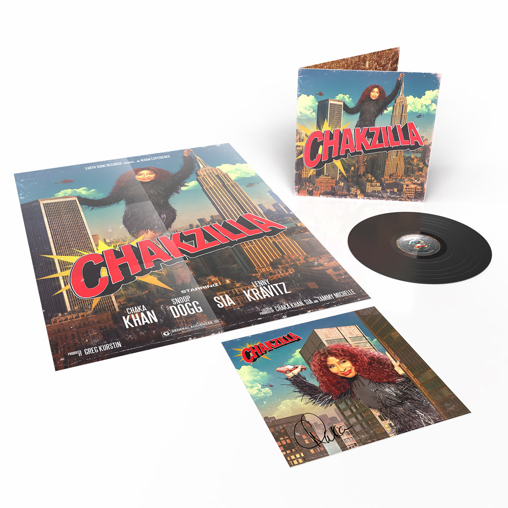 Chaka Khan Chakzilla  Standard Vinyl + Signed Artcard 451776
