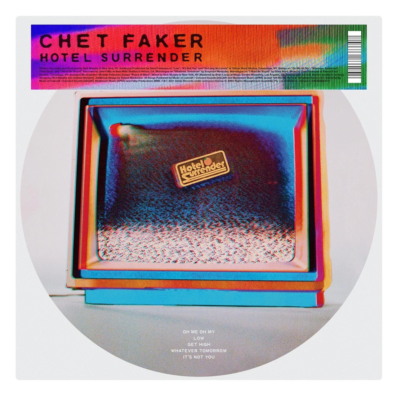 Chet Faker Hotel Surrender (Picture Disc) Vinyl LP - Picture Disc 446450
