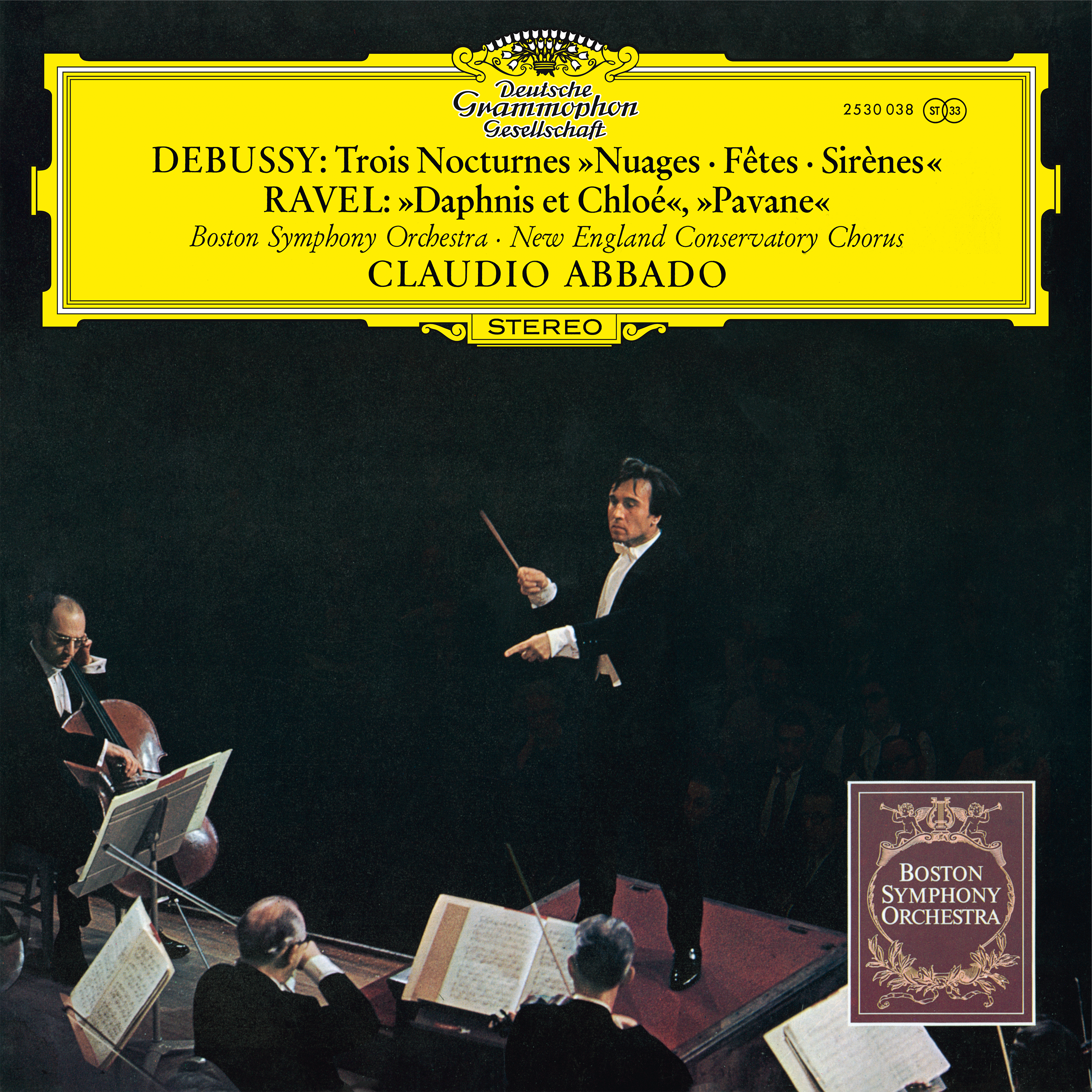 Claudio Abbado, Boston Symphony Orchestra Debussy & Ravel Original Source Vinyl 2. Auflage 382832
