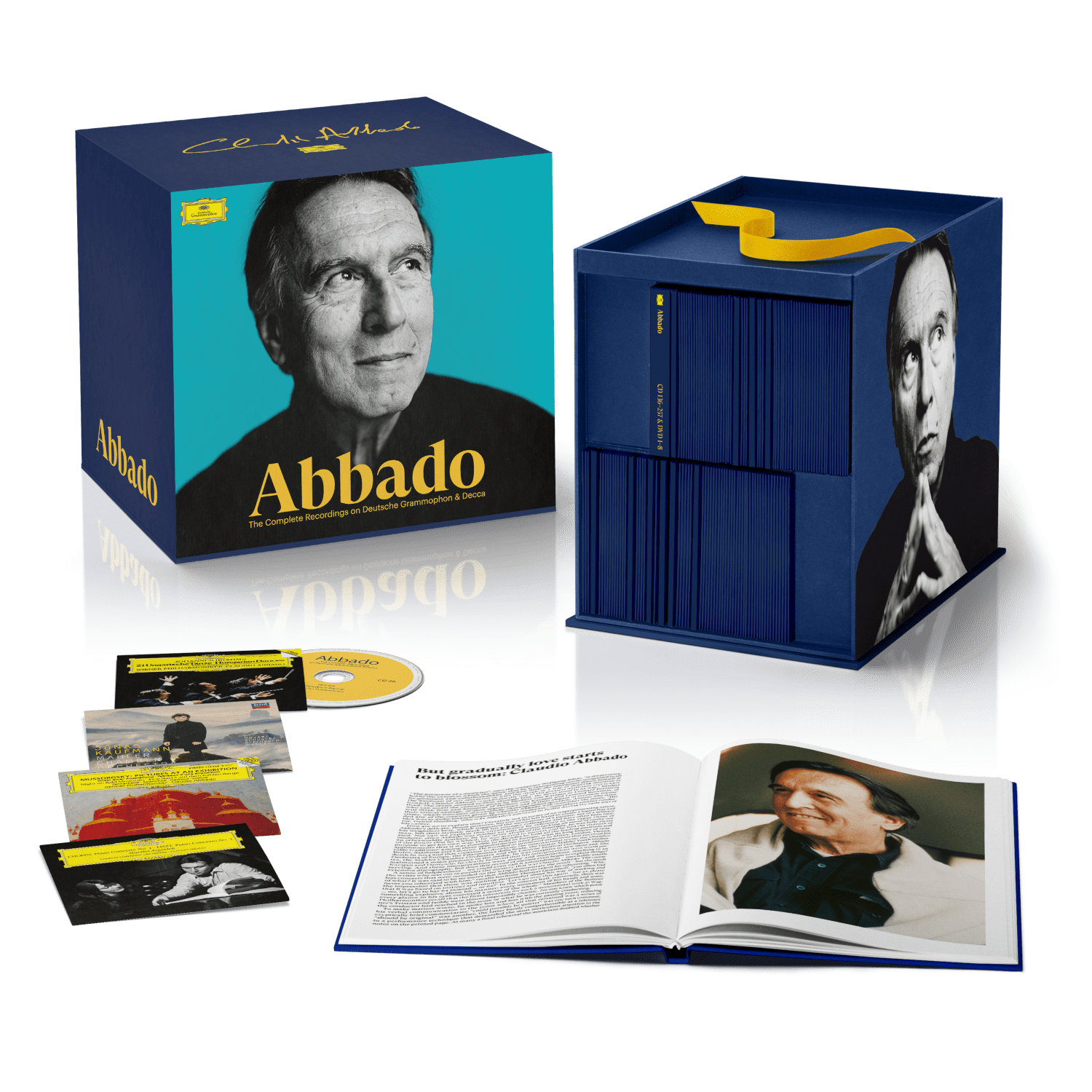Claudio Abbado The Complete Recordings On Deutsche Grammophon & Decca Limitierte 258xCD + 8 DVD Edition 261823