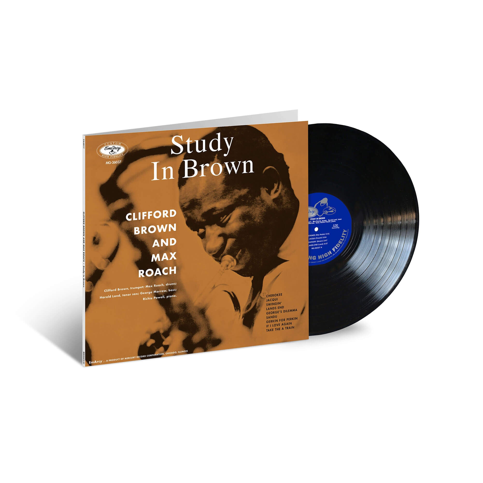 Clifford Brown & Max Roach A Study In Brown Acoustic Sounds Vinyl 93907