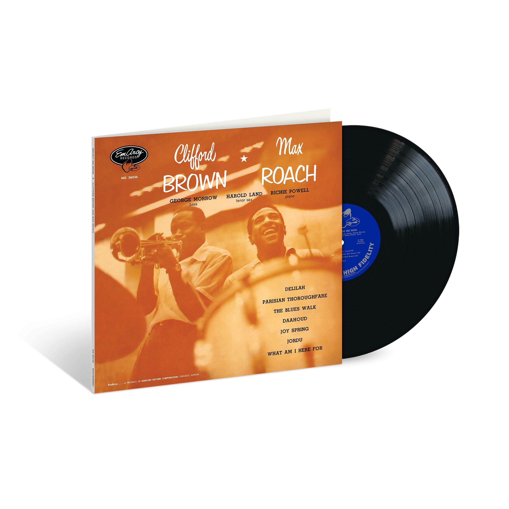 Clifford Brown & Max Roach Clifford Brown & Max Roach Acoustic Sounds Vinyl 423324