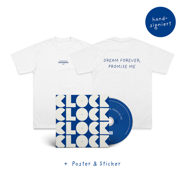 ClockClock - Dreamers (CD handsigniert + Shirt )