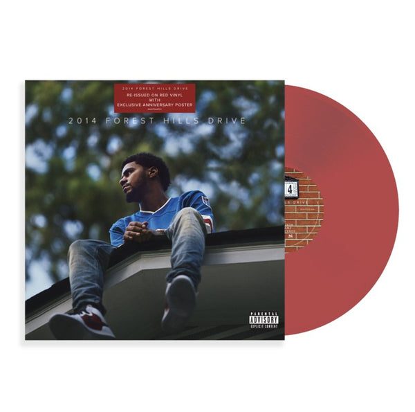 J. Cole - 2014 Forest Hills Drive(10thAnni red LP Specialist (Vinyl)
