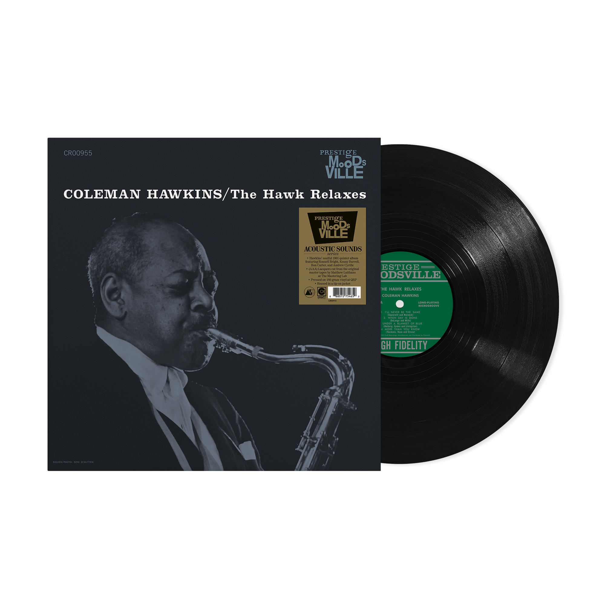 Coleman Hawkins The Hawk Relaxes Acoustic Sounds Vinyl 454383