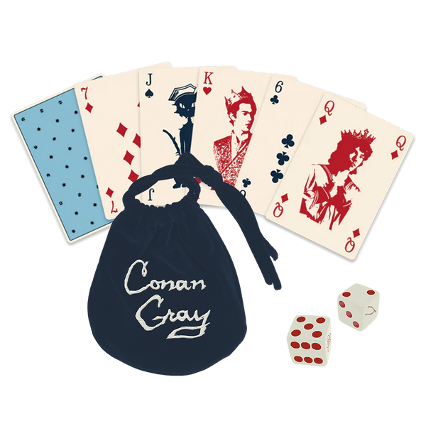 Conan Gray - Wishbone dice set + playing cards (Board Game - Card Game)