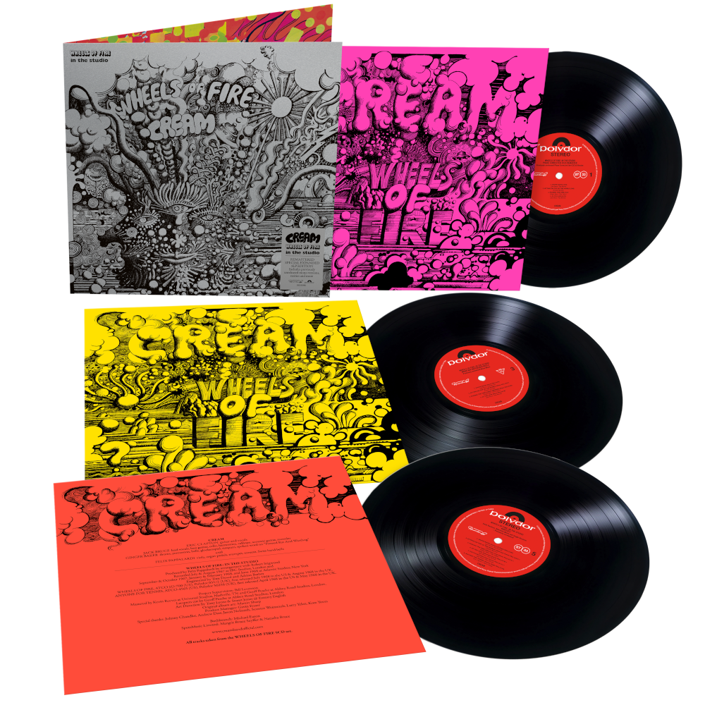 Cream Wheels of Fire  Expanded Deluxe Edition Vinyl 3LP 441383