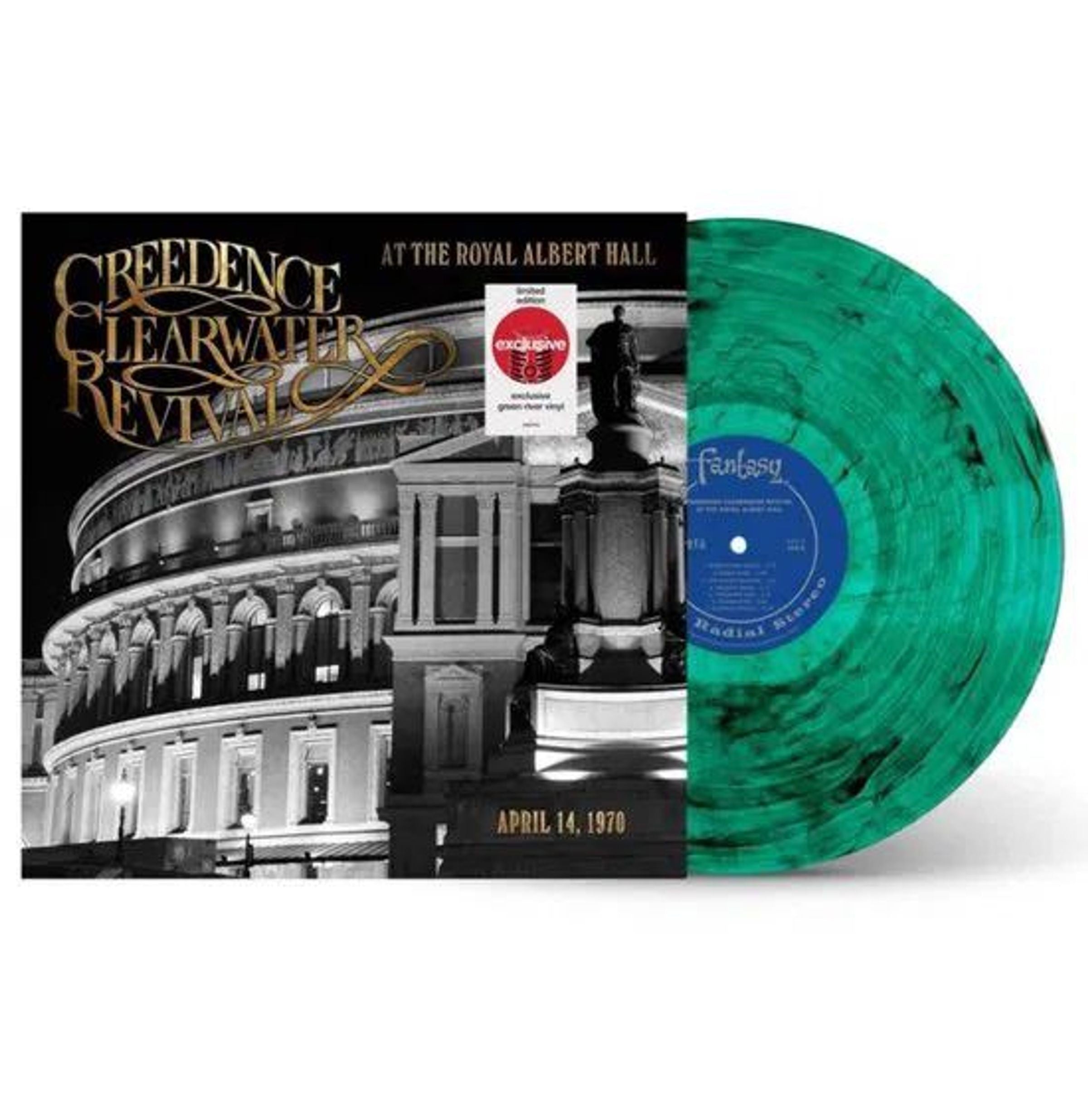 Creedence Clearwater Revival At the Royal Albert Hall Green & Black Marble Vinyl LP 438433
