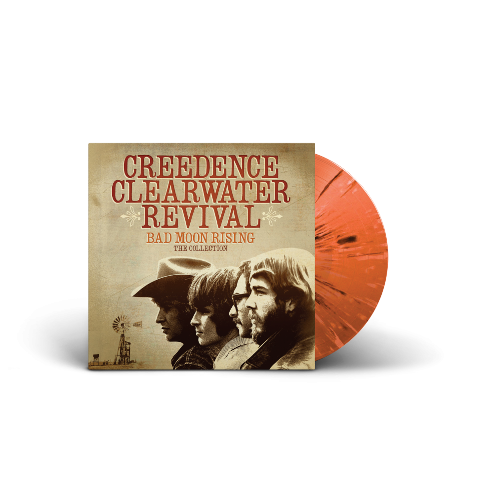 Creedence Clearwater Revival Bad Moon Rising: The Collection Limited Orange And Black Splatter Vinyl LP 424508