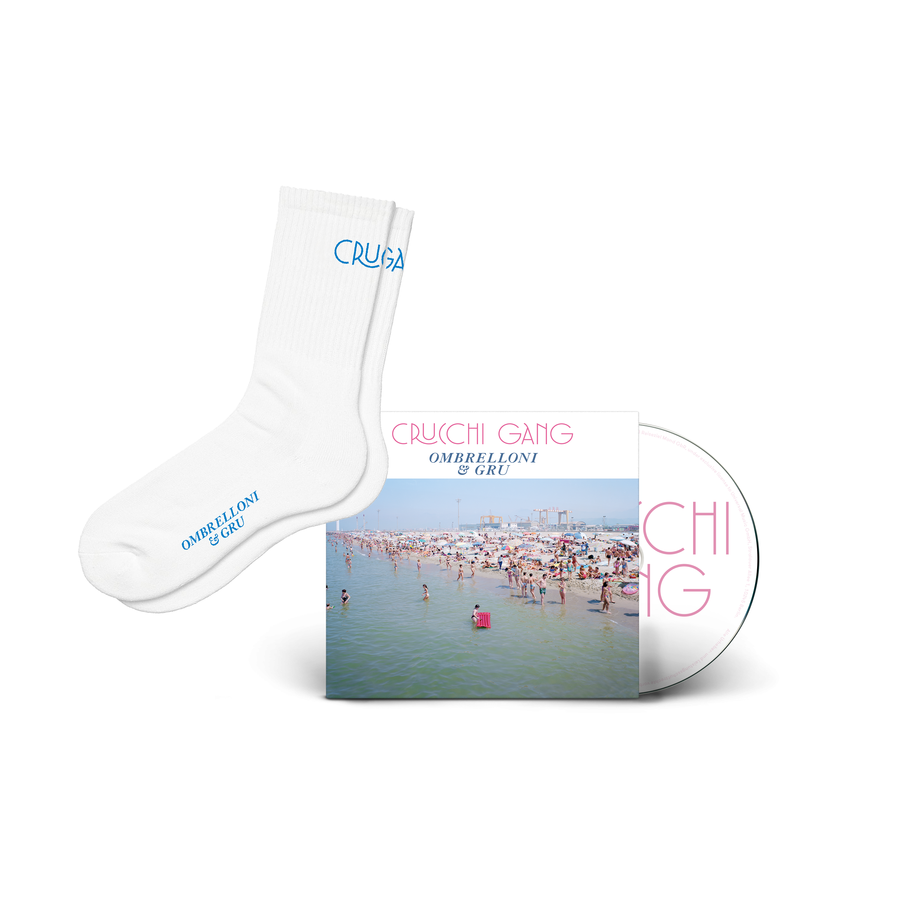 Crucchi Gang Ombrelloni & Gru CD + Socken 443357