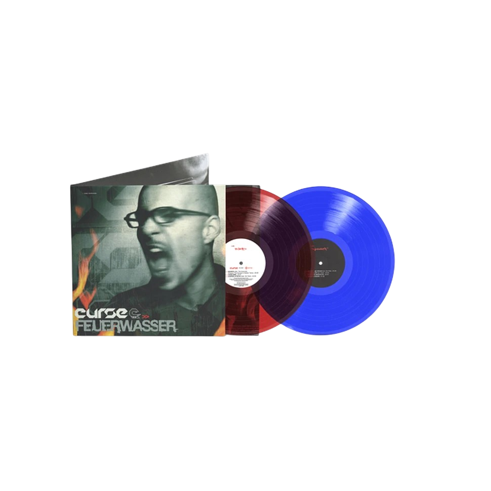 Curse Feuerwasser (25th Anniversary Edition) Limited Red & Blue Transparent Vinyl 2LP 421092