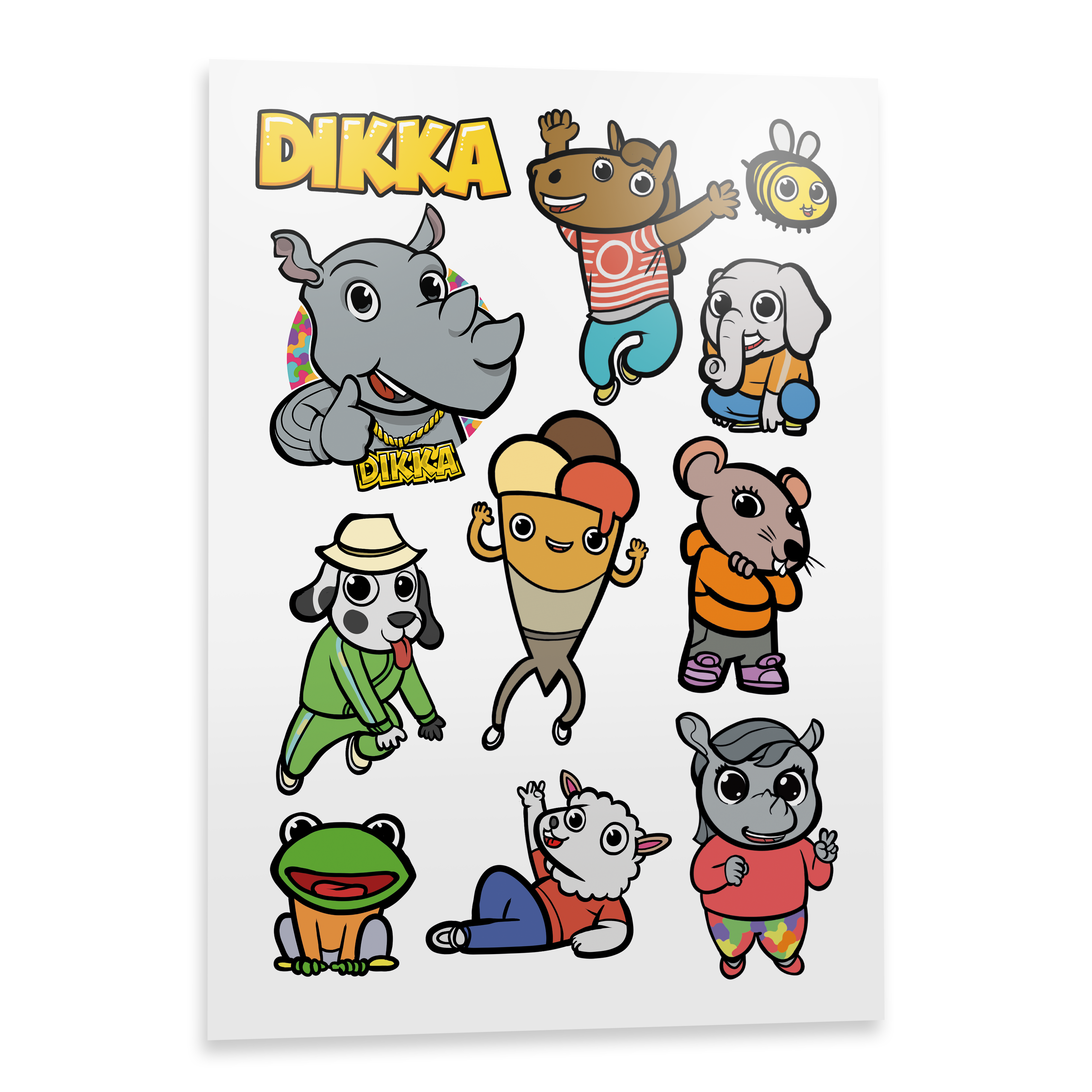 DIKKA Boom Schakkalakka Exkl. Fan Bundle: signierte LP + Tattoos + Schlüsselanhänger 259149