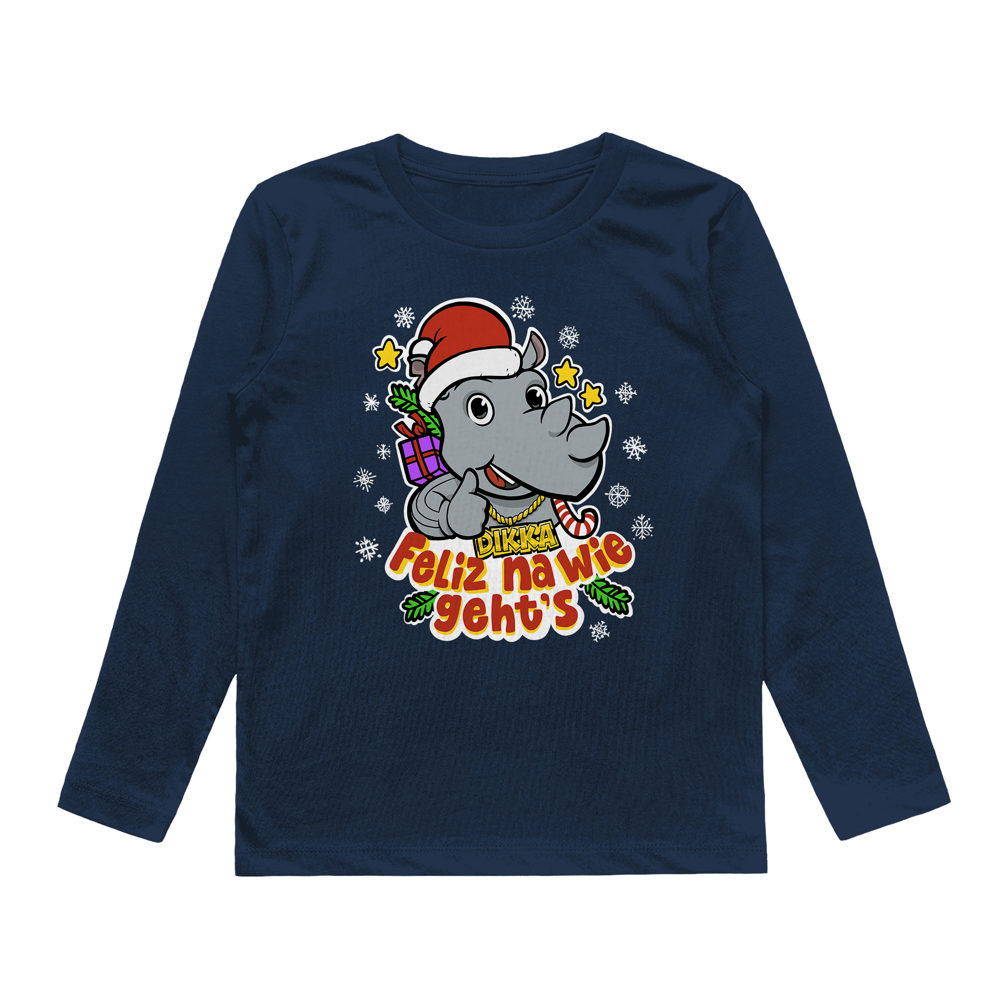 DIKKA Feliz na wie geht's Kinder-Longsleeve 429736