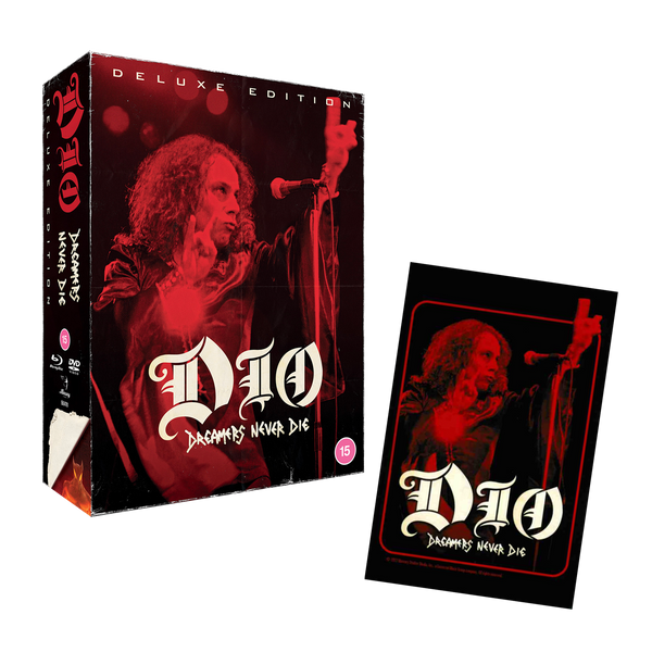 DIO - Dreamers Never Die (Limited Deluxe Edition DVD+Blu-Ray + signed Art Card)
