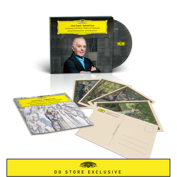 Daniel Barenboim - César Franck: Symphony D minor / Gabriel Fauré: Pelléas et Mélisande (CD + 5 Limited Art Postcards)