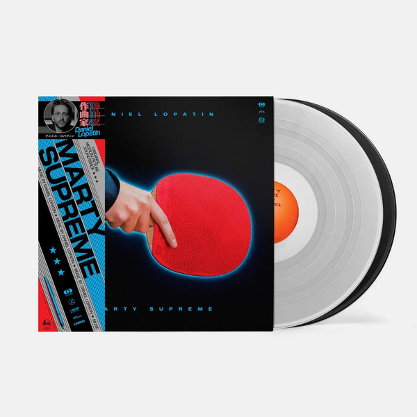 Daniel Lopatin - Marty Supreme OST (Limited Black & Clear Vinyl Edition) (Black & Clear Vinyl 2LP - mit Obi & Poster)