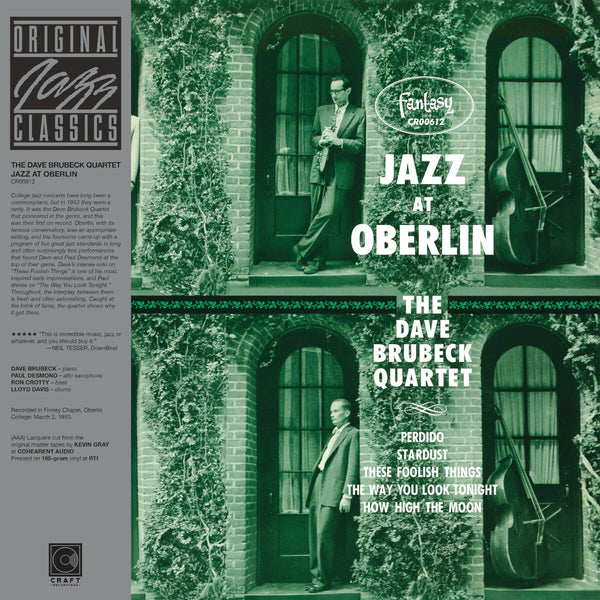 Dave Brubeck - Jazz At Oberlin (Vinyl LP - Original Jazz Classics)