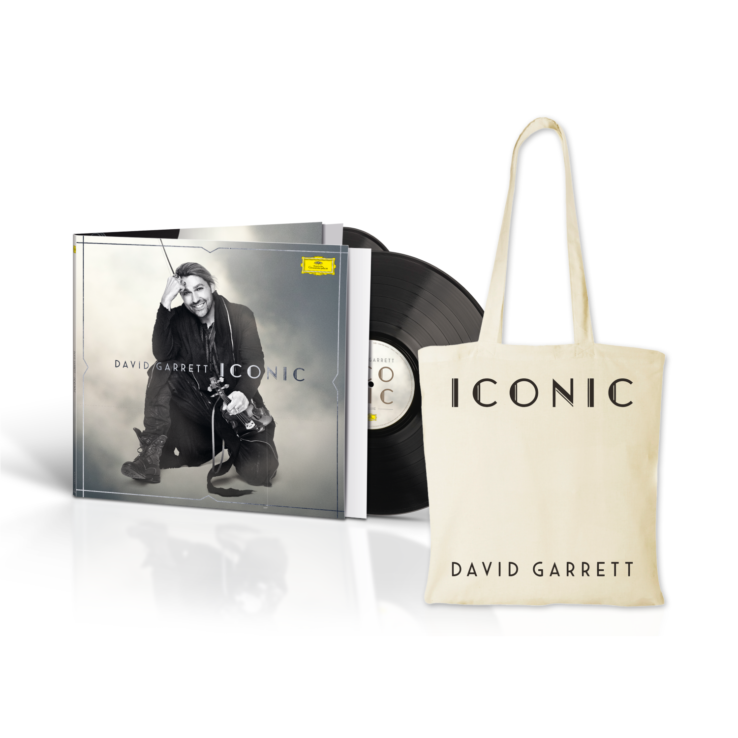 David Garrett Iconic Ltd. 2 Vinyl + Tote Bag 332597