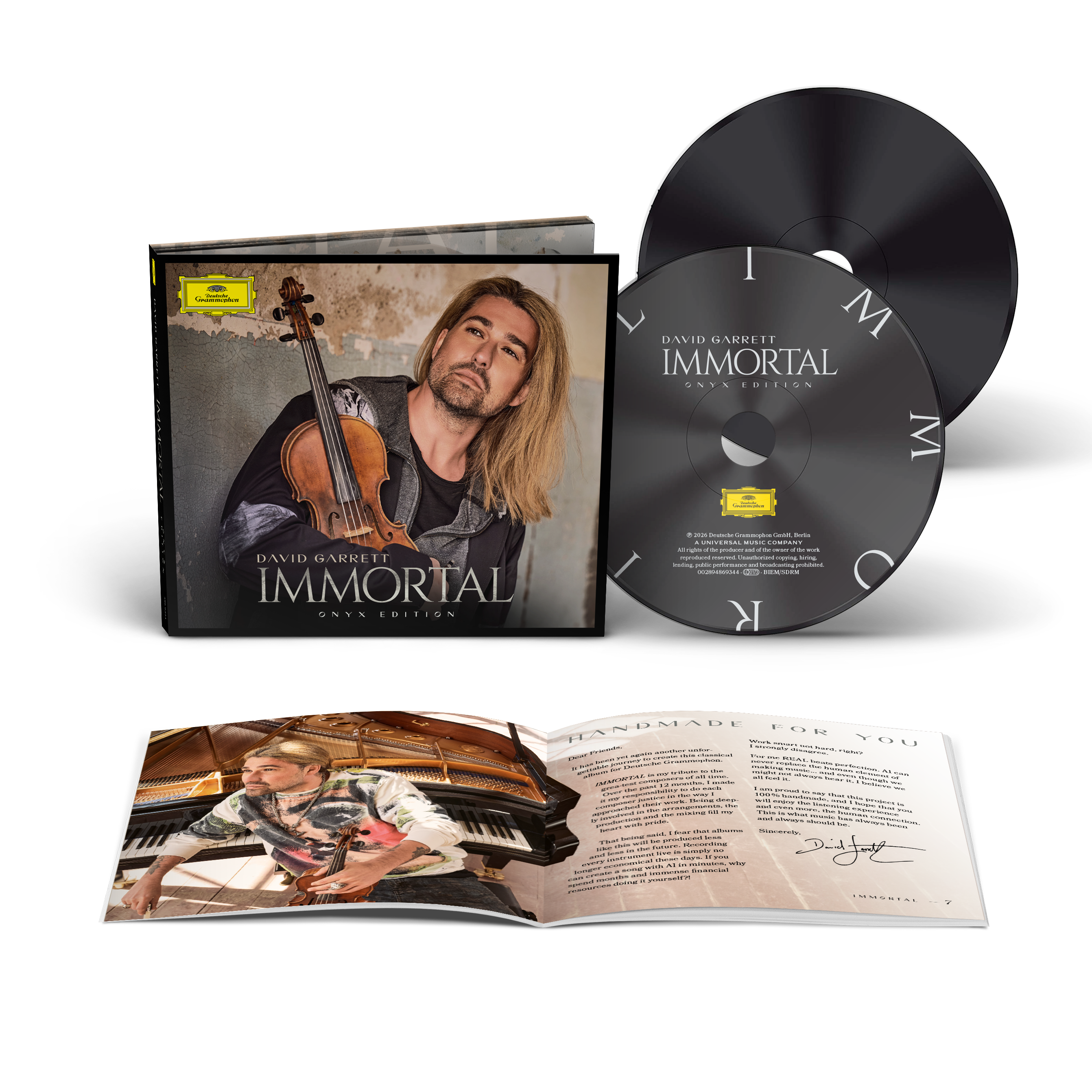David Garrett Immortal Onyx CD 453895
