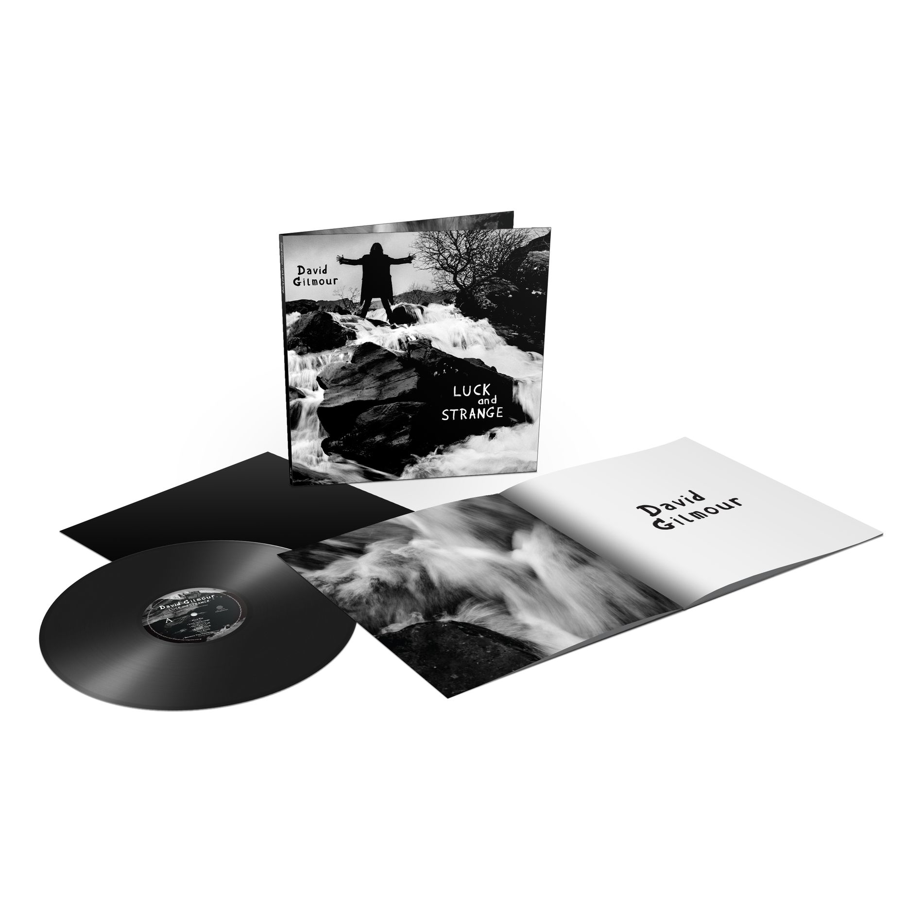 David Gilmour Luck And Strange Black Vinyl LP - Gatefolde + Booklet 427690