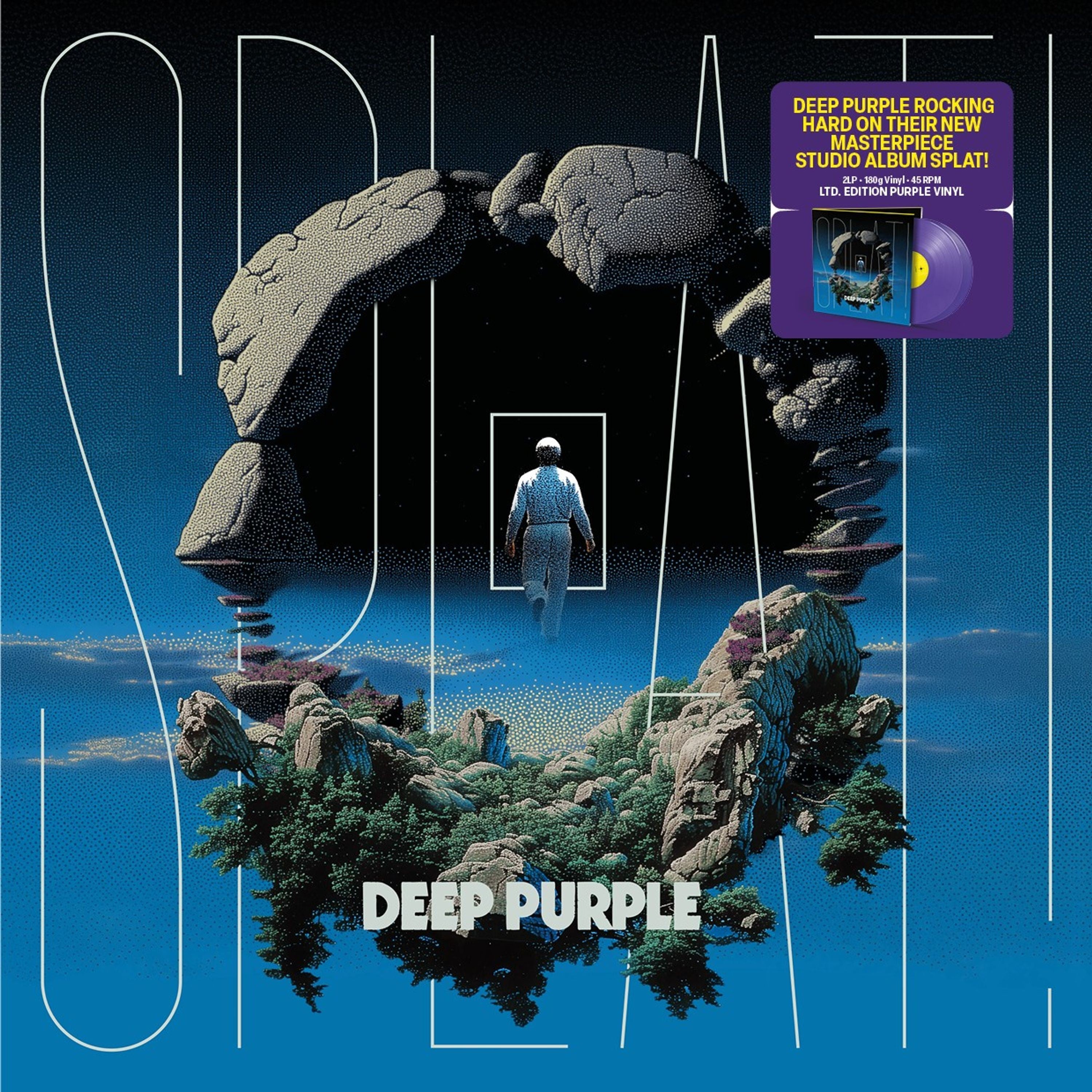 Deep Purple SPLAT! (Purple Vinyl Edition) Purple Vinyl 2LP - 45 RPM, 180g, Gatefold + Booklet 447944