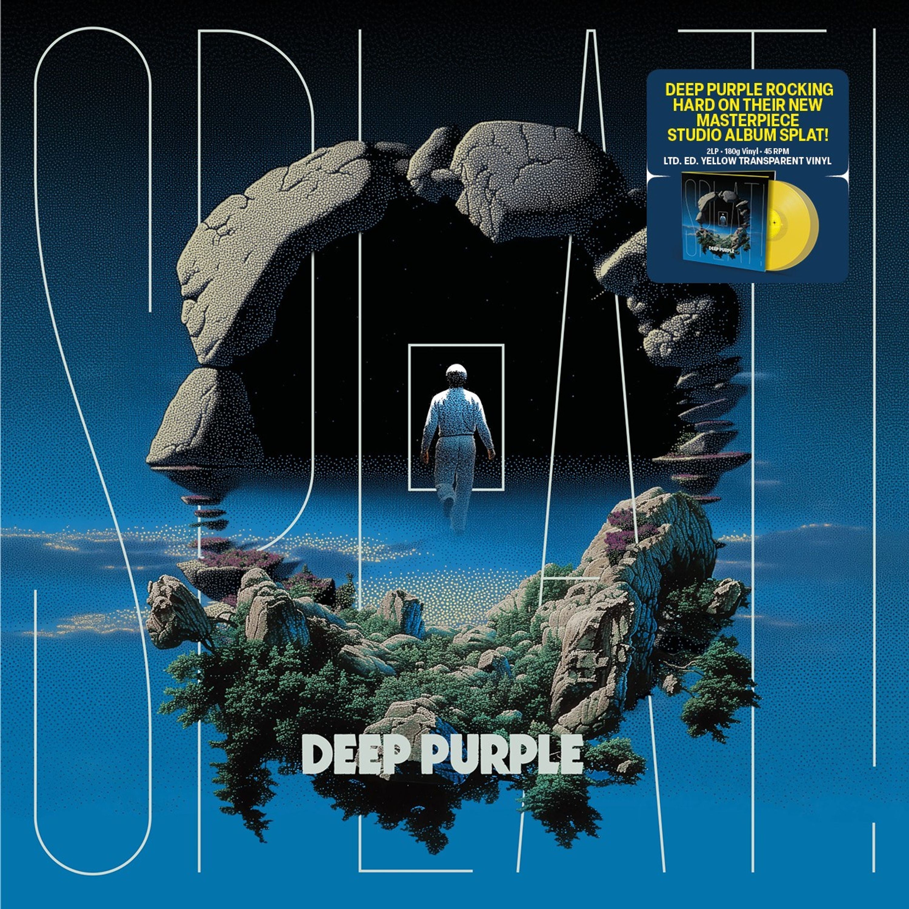 Deep Purple SPLAT! (Transparent Yellow Vinyl Edition) Transparent Yellow Vinyl 2LP - 45 RPM, 180g, Gatefold + Booklet 447948