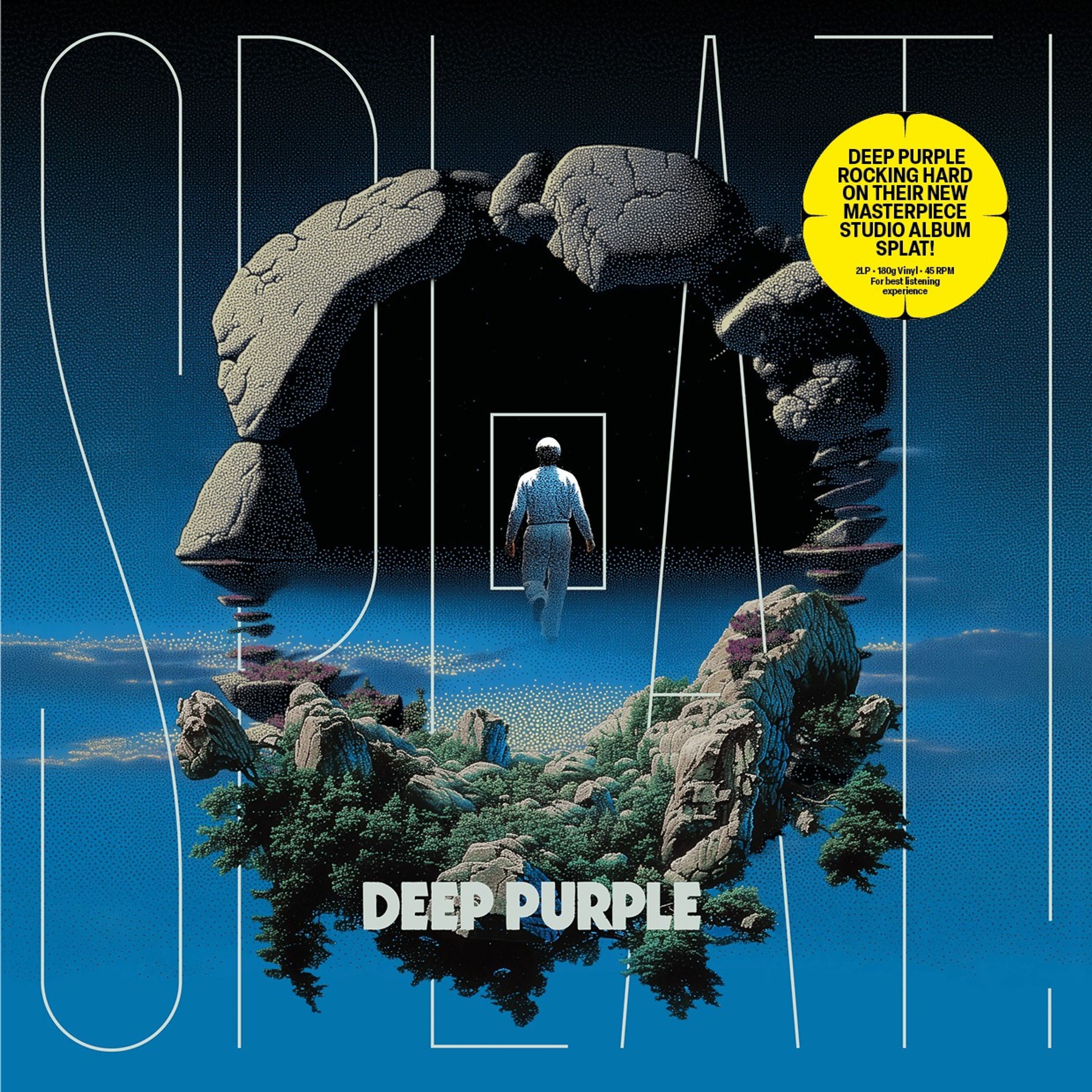 Deep Purple SPLAT! Black Vinyl 2LP - 45 RPM, 180g, Gatefold + Booklet 447940
