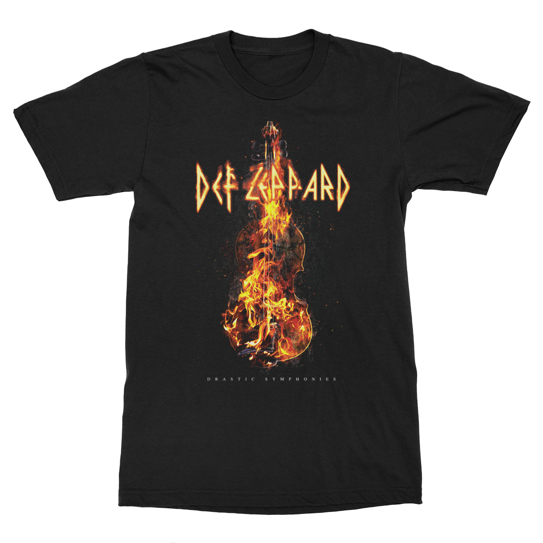 Def Leppard with The Royal Philharmonic Orchestra Drastic Symphonies Violin T-Shirt + 2LP 283957