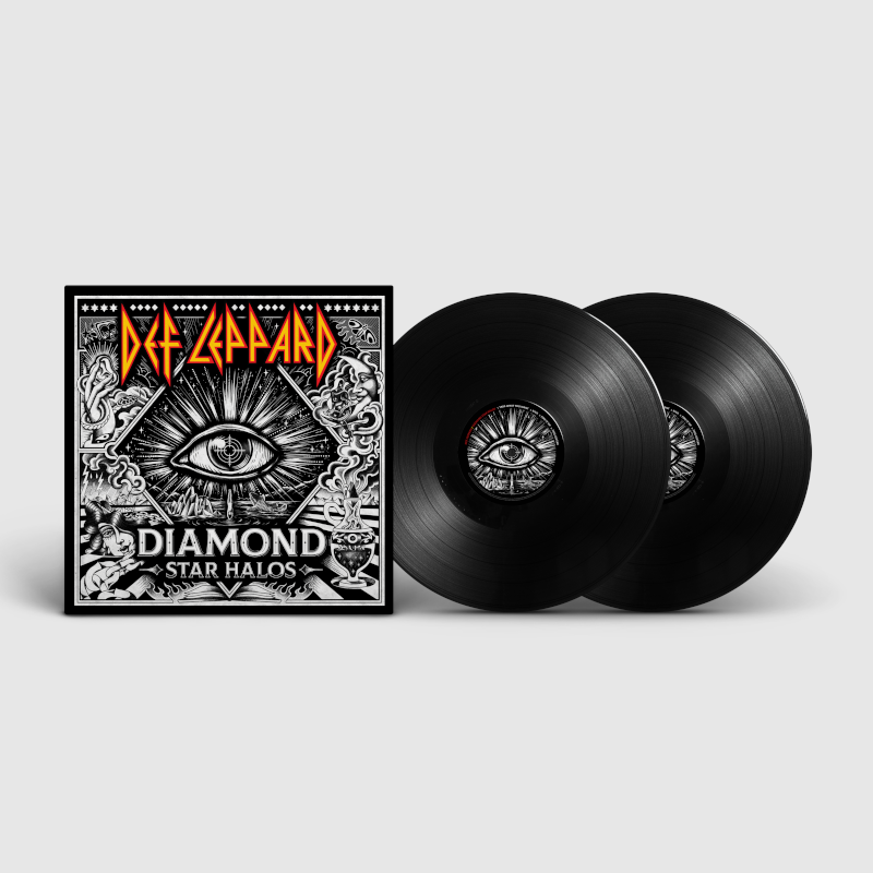 Def Leppard Diamond Star Halos Standard 2LP 96609