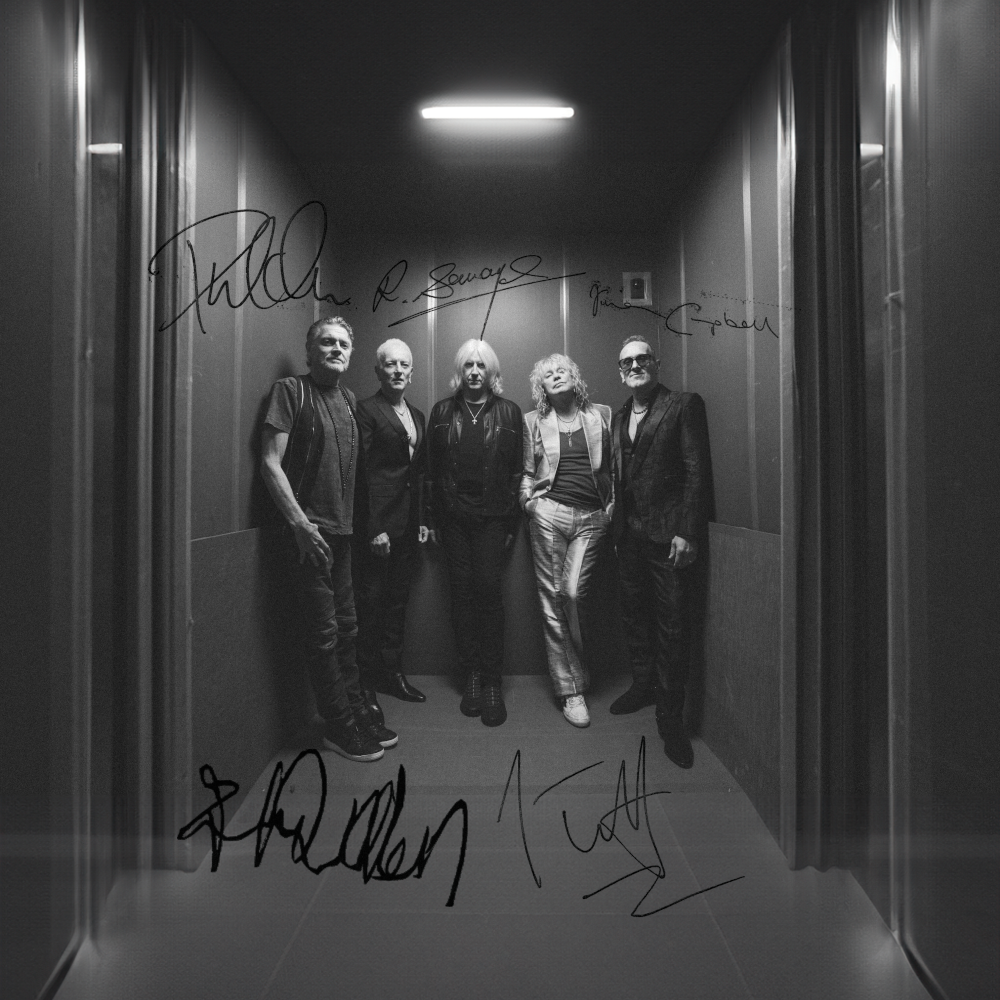 Def Leppard Greatest Hits 1LP Black + Signed Print 447008