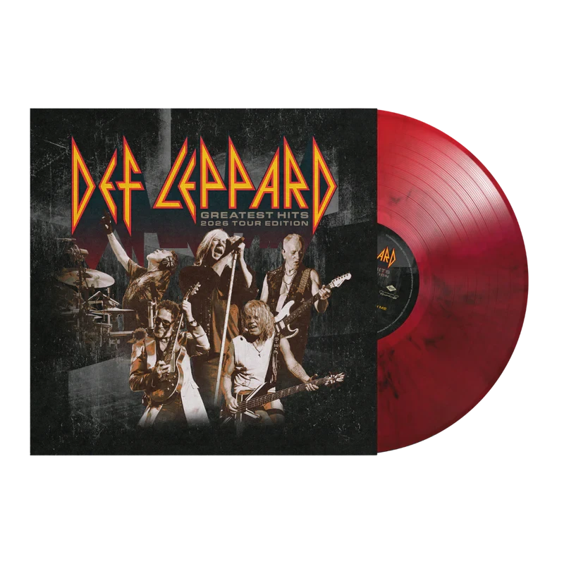 Def Leppard Greatest Hits 1LP Tour Edition + Signed Print 447002