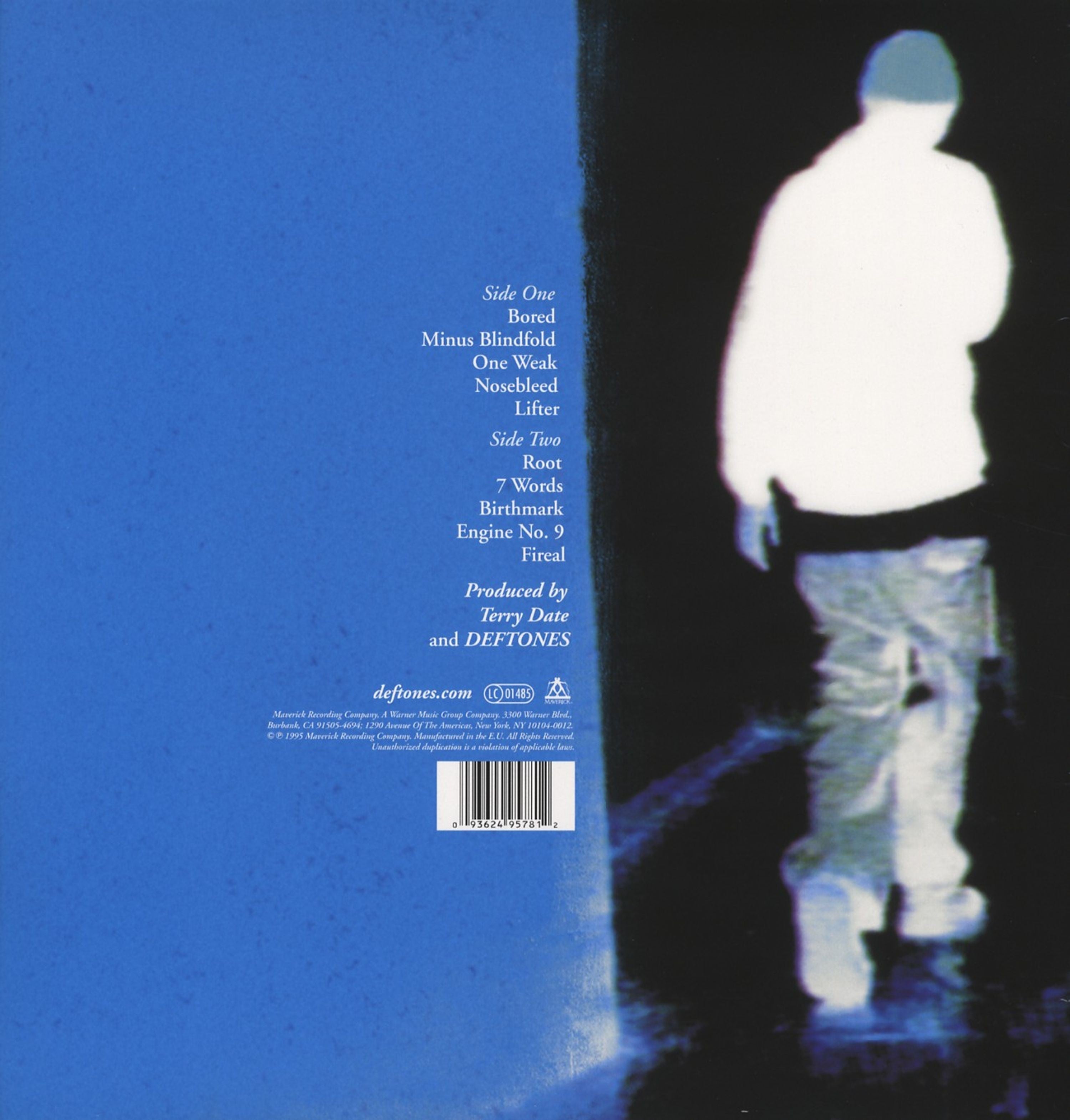 Deftones Adrenaline Black Vinyl LP (180g) 437273