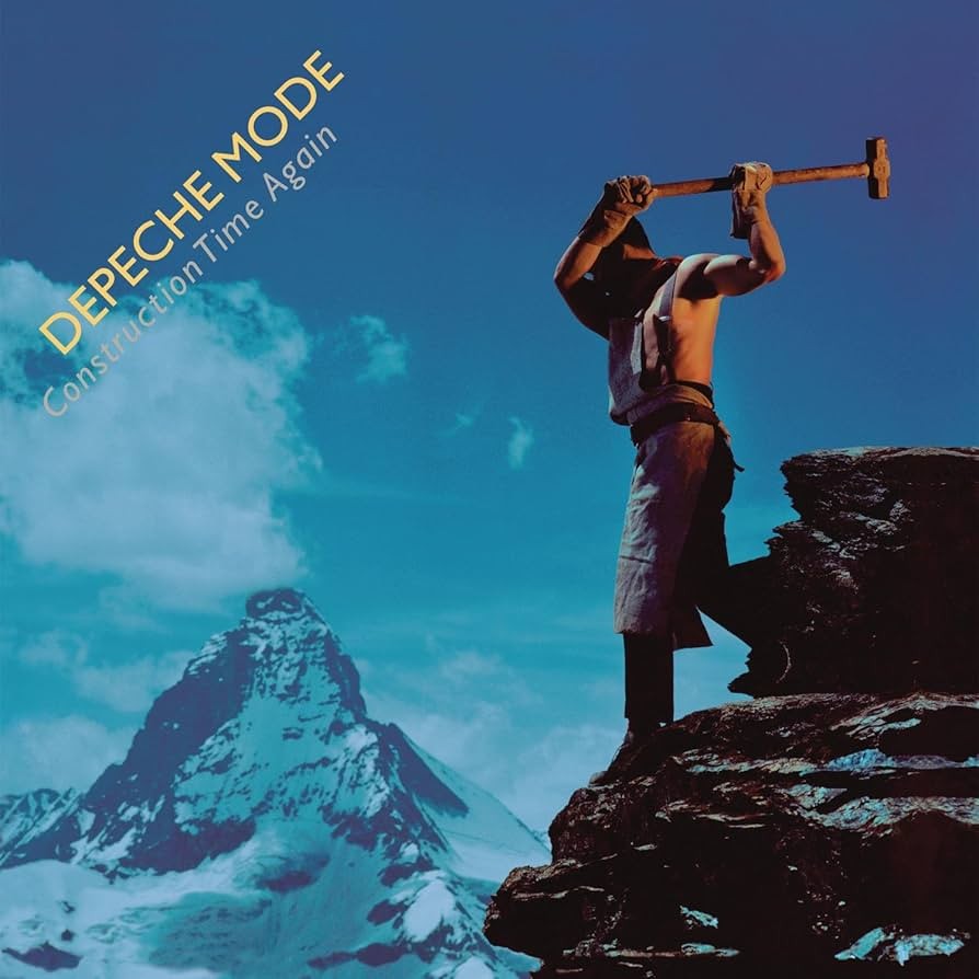 Depeche Mode Construction Time Again Black Vinyl LP - 180g, Gatefold 435353