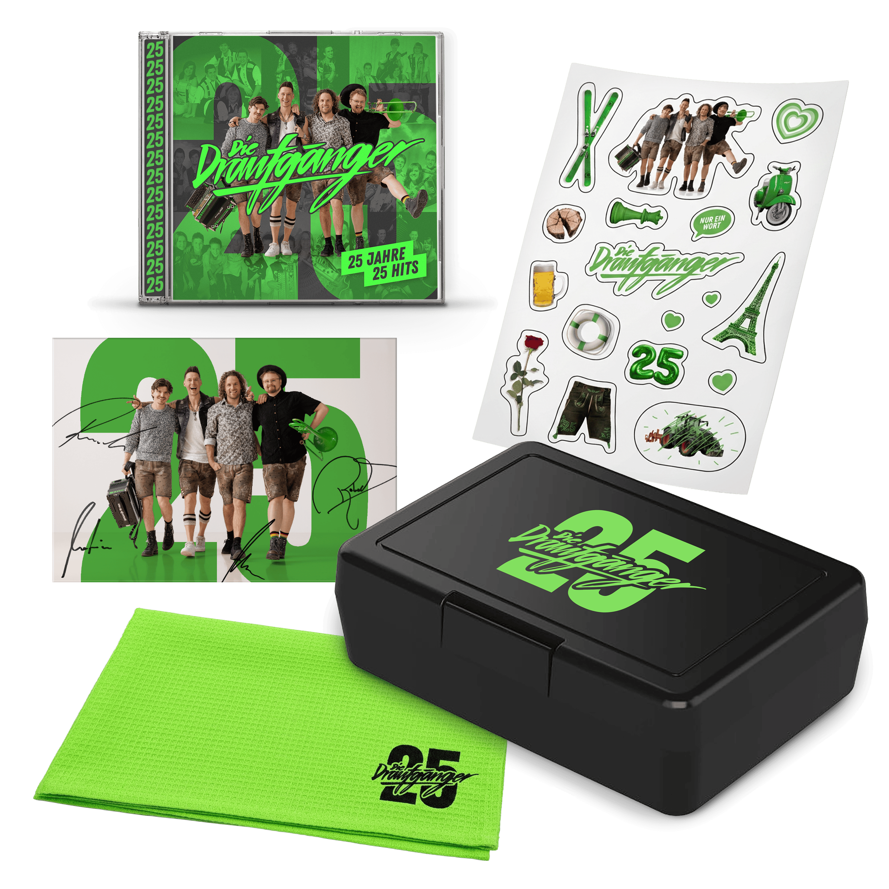 Die Draufgänger 25 Jahre - 25 Hits Fanbox - Jausenbox Edition 443279